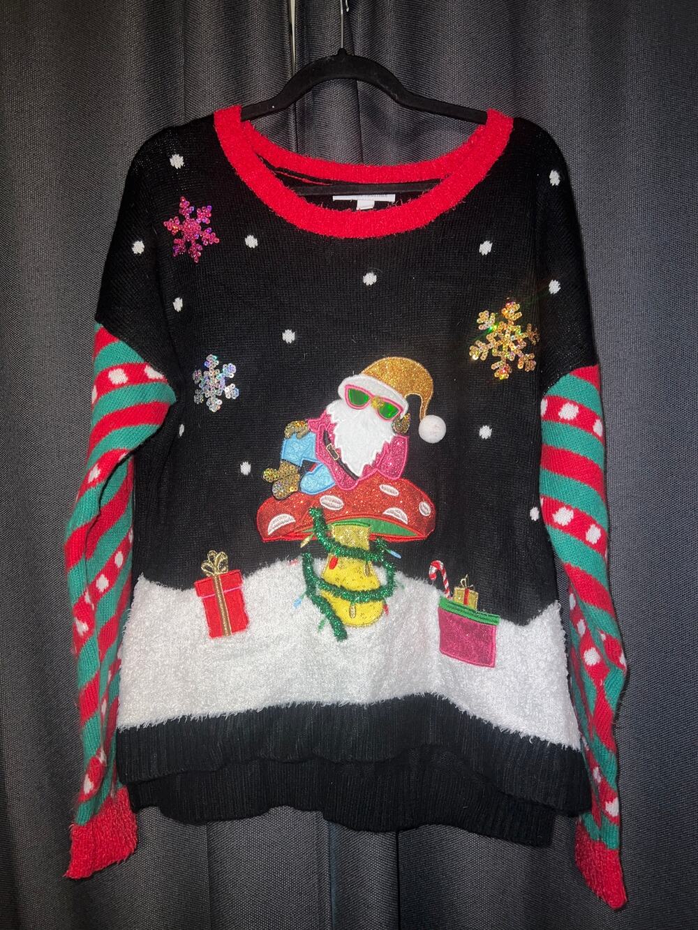 Ugly Christmas Sweater Xmas Size XL